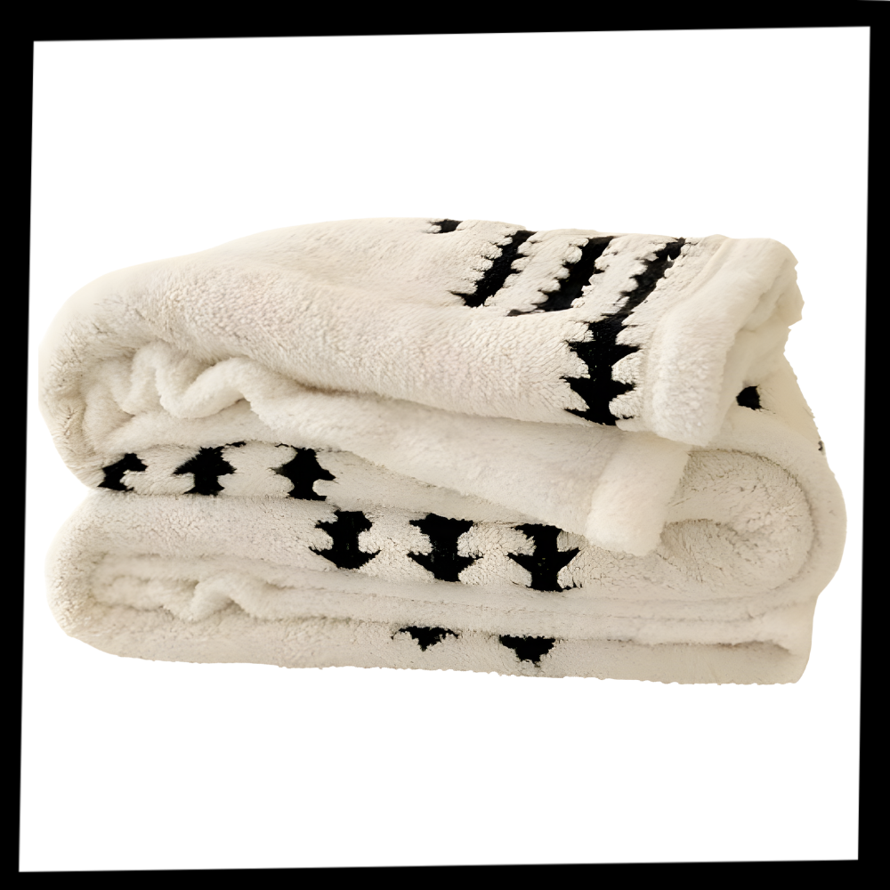 Fluffy Jacquard Vinterteppe - Ozerty