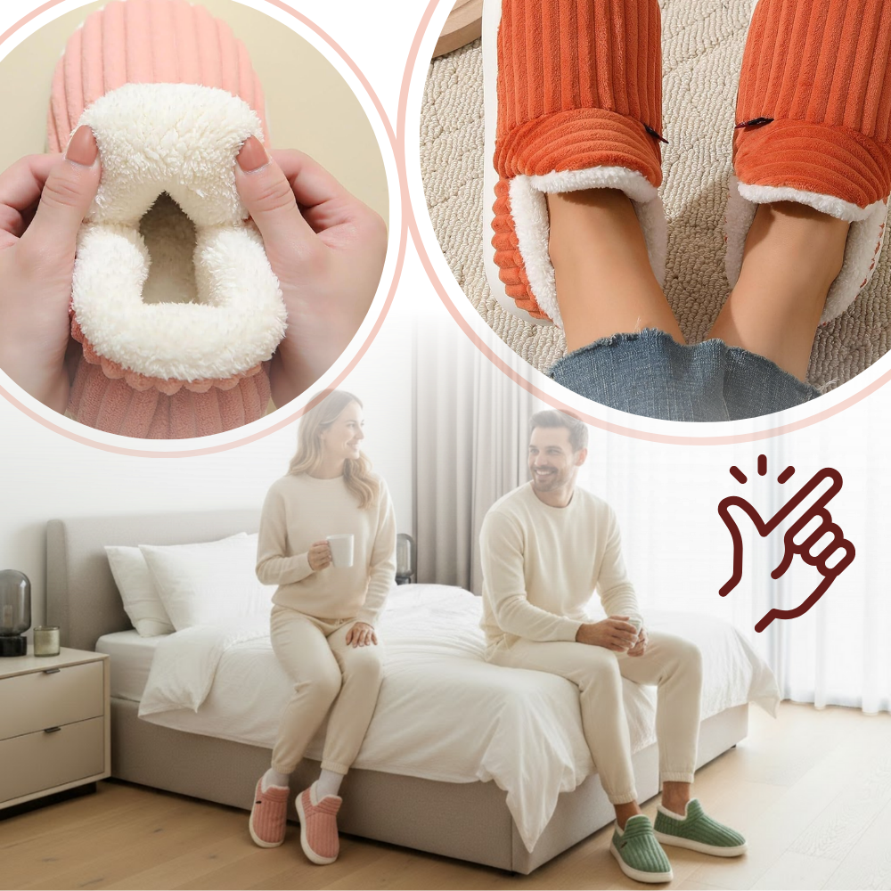 Fluffy Hjemmetøfler I Plysj - Ozerty