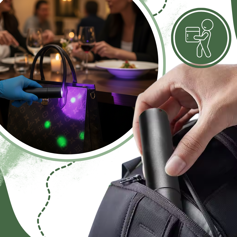 Multifunksjonelt UV-Lys til Matinspeksjon - Ozerty