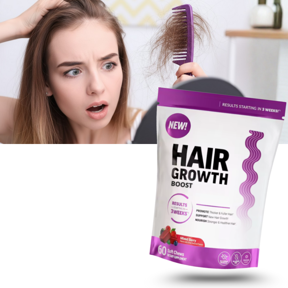 Fruktig Biotin-Vingummi for Håret - Ozerty