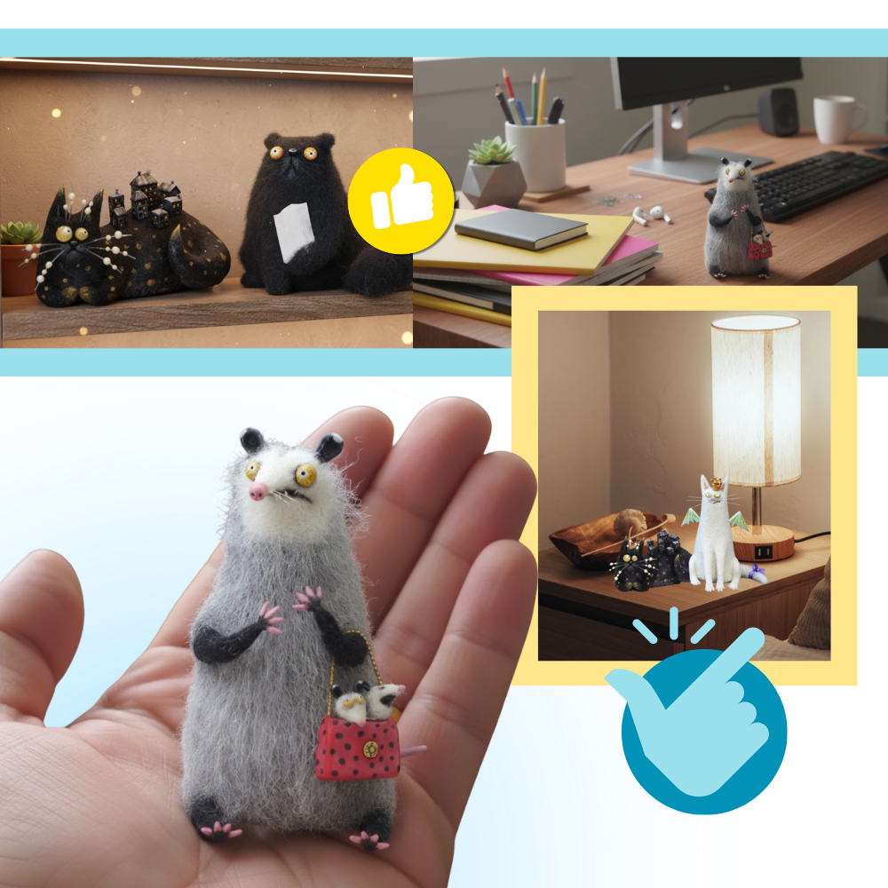 Morsom, Uflidd Dekorasjonskatt - Ozerty