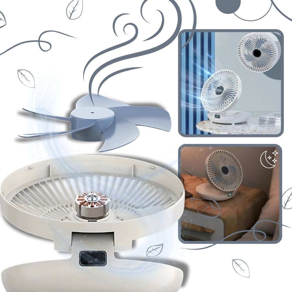 Skånsom luft bærbar vifte
- Ozerty