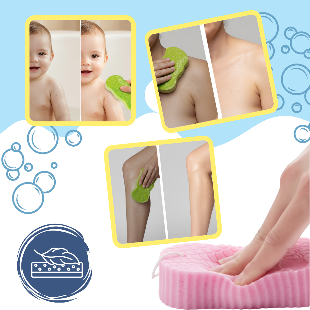 Skånsom Eksfolierende Badesvamp - Ozerty