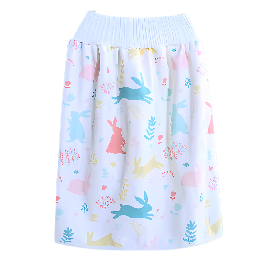 Myke og Skånsomme Lekkasjesikre Tøybleier
-Fargerike Kaniner - Ozerty