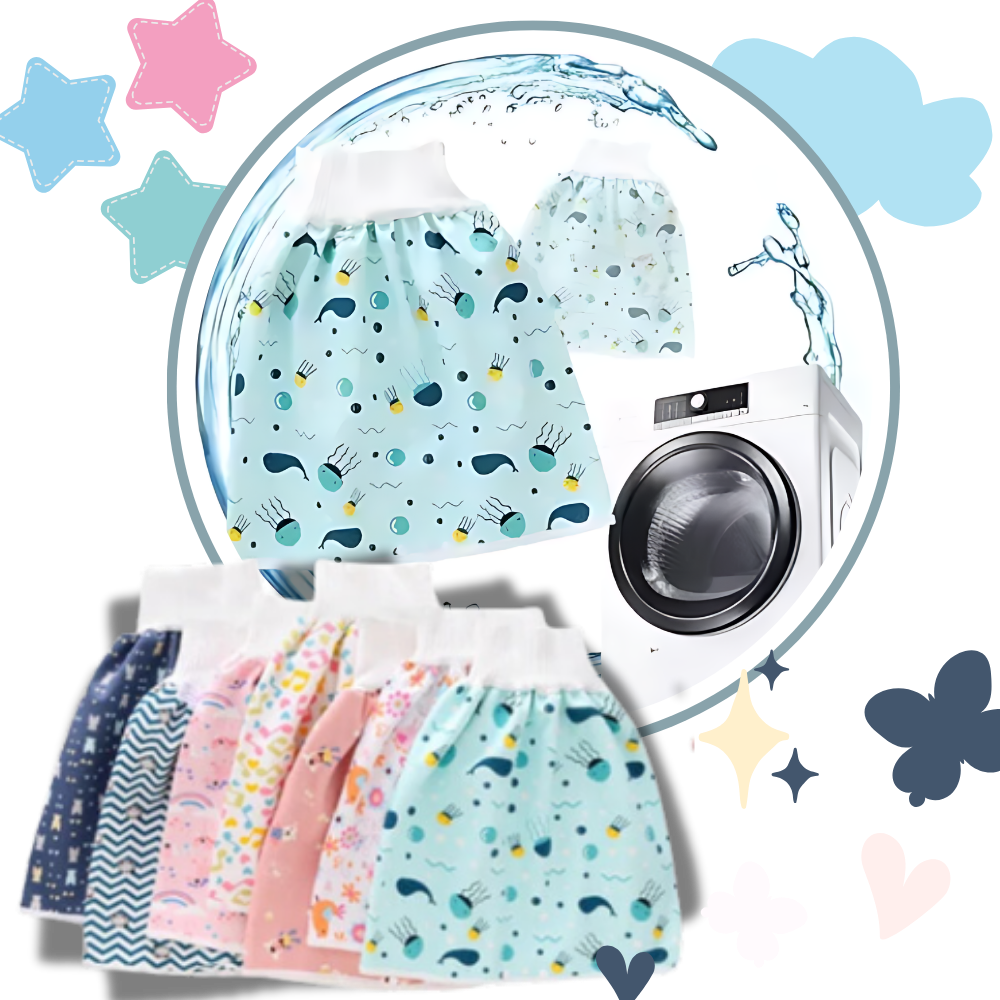 Myke og Skånsomme Lekkasjesikre Tøybleier
- Ozerty