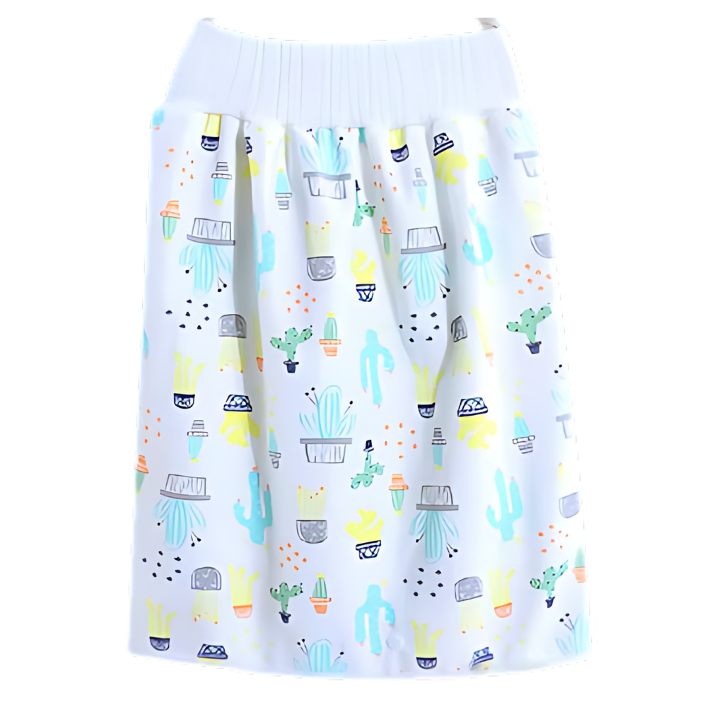 Myke og Skånsomme Lekkasjesikre Tøybleier
-Blå Kaktus - Ozerty