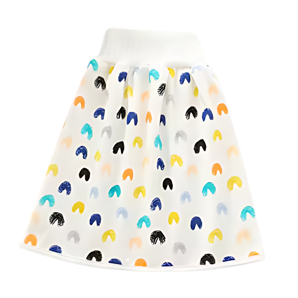 Myke og Skånsomme Lekkasjesikre Tøybleier
-Regnbue - Ozerty