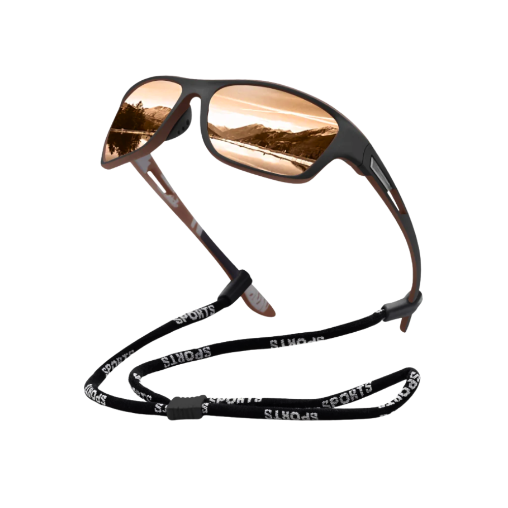 Glare Guard Pro-Solbriller -Sort og Brun - Ozerty