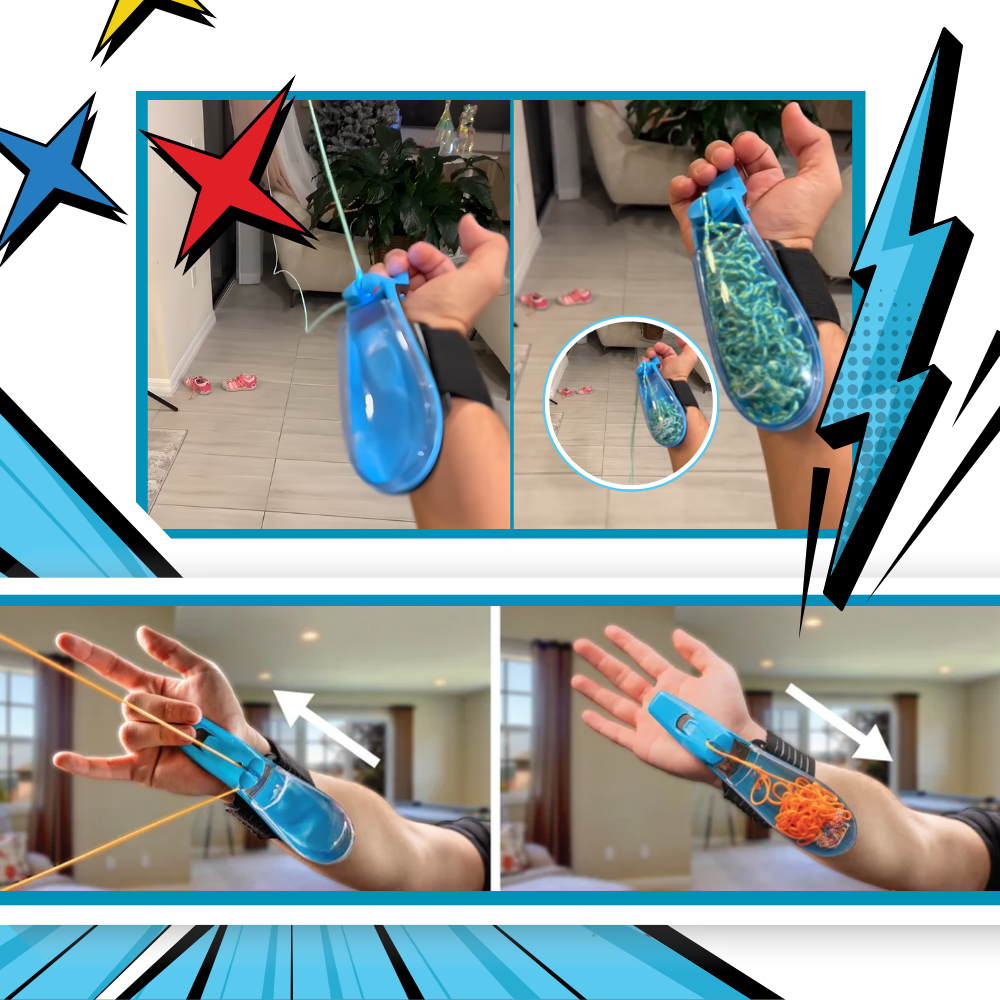 Selvlysende Edderkoppnett-Leke - Ozerty