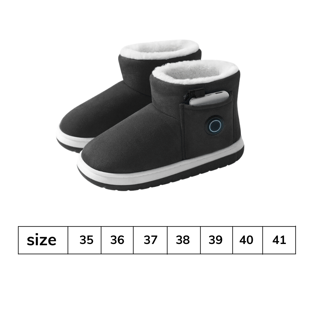 Grafen-oppvarmede Bomullssko - Ozerty