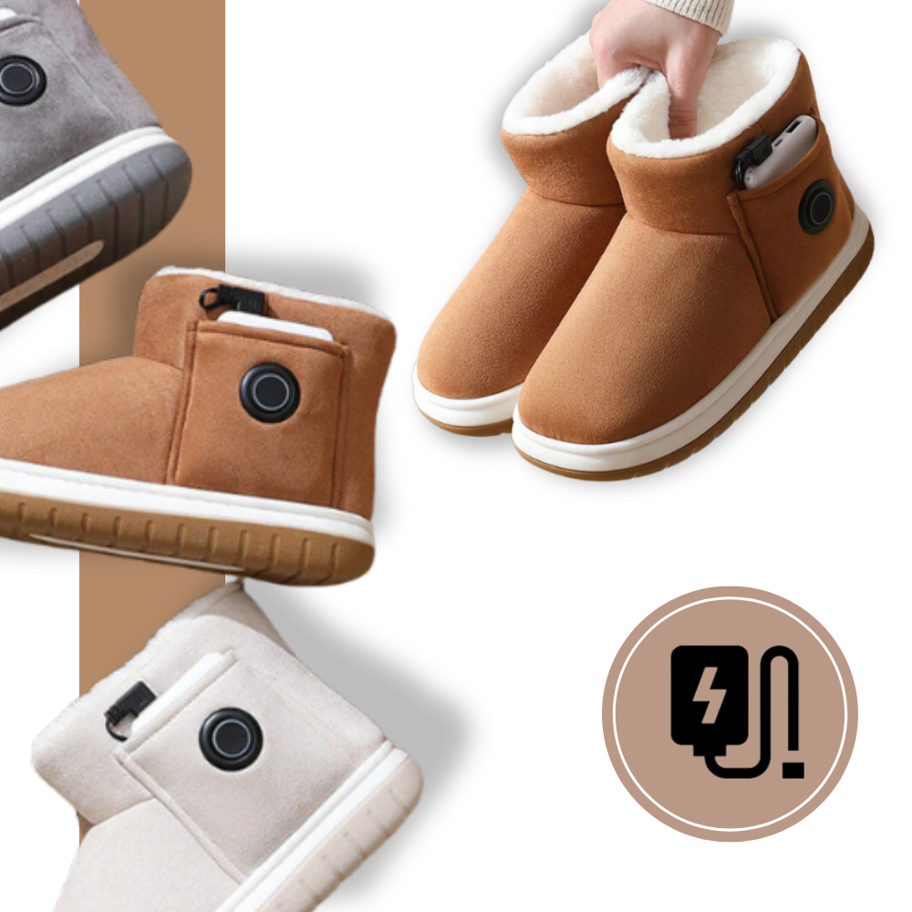 Grafen-oppvarmede Bomullssko - Ozerty