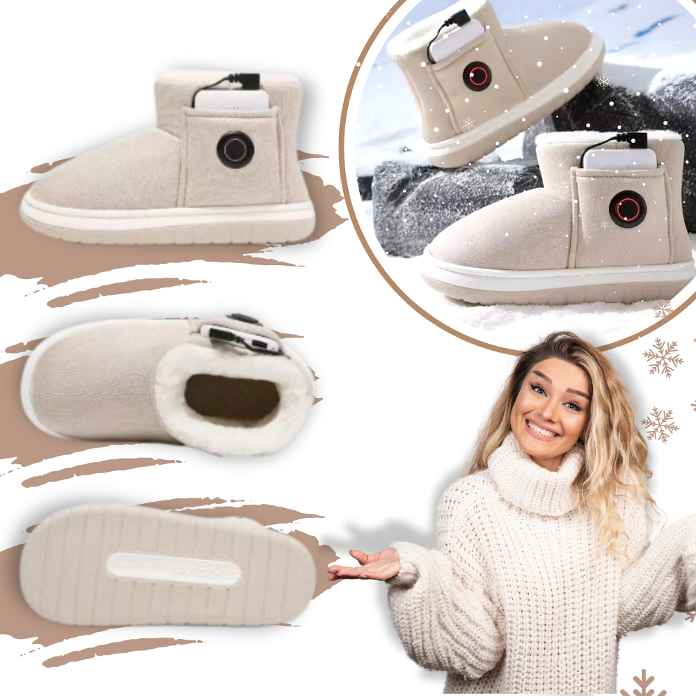 Grafen-oppvarmede Bomullssko - Ozerty