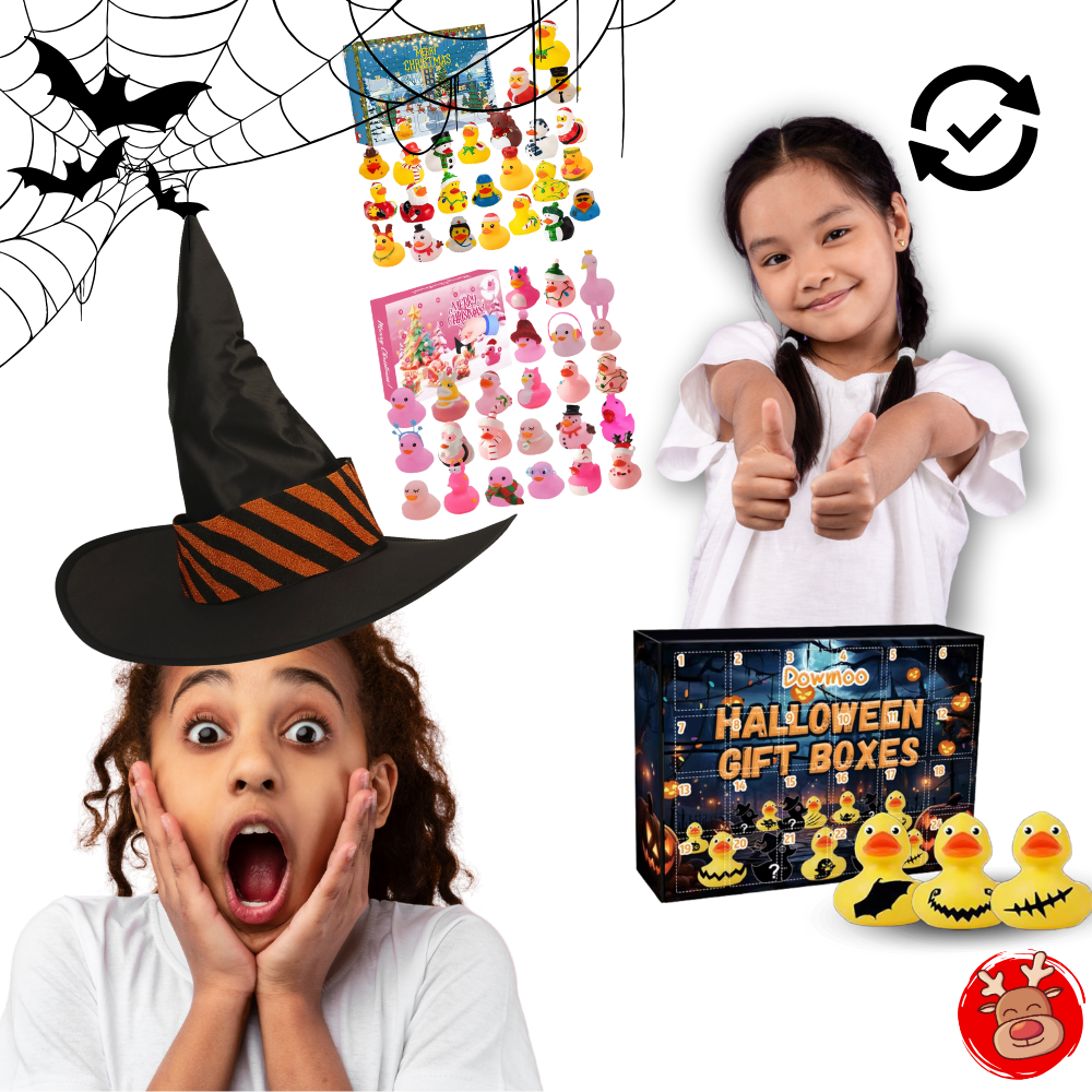Andejulekalender med Halloween- og Juletema - Ozerty