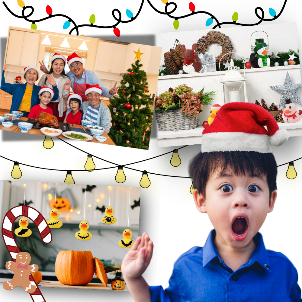 Andejulekalender med Halloween- og Juletema - Ozerty