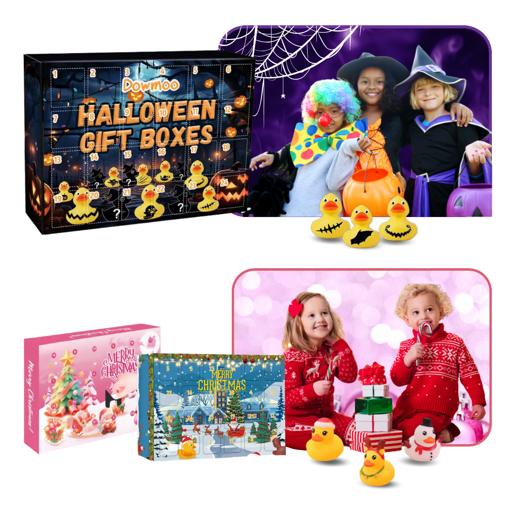 Andejulekalender med Halloween- og Juletema - Ozerty
