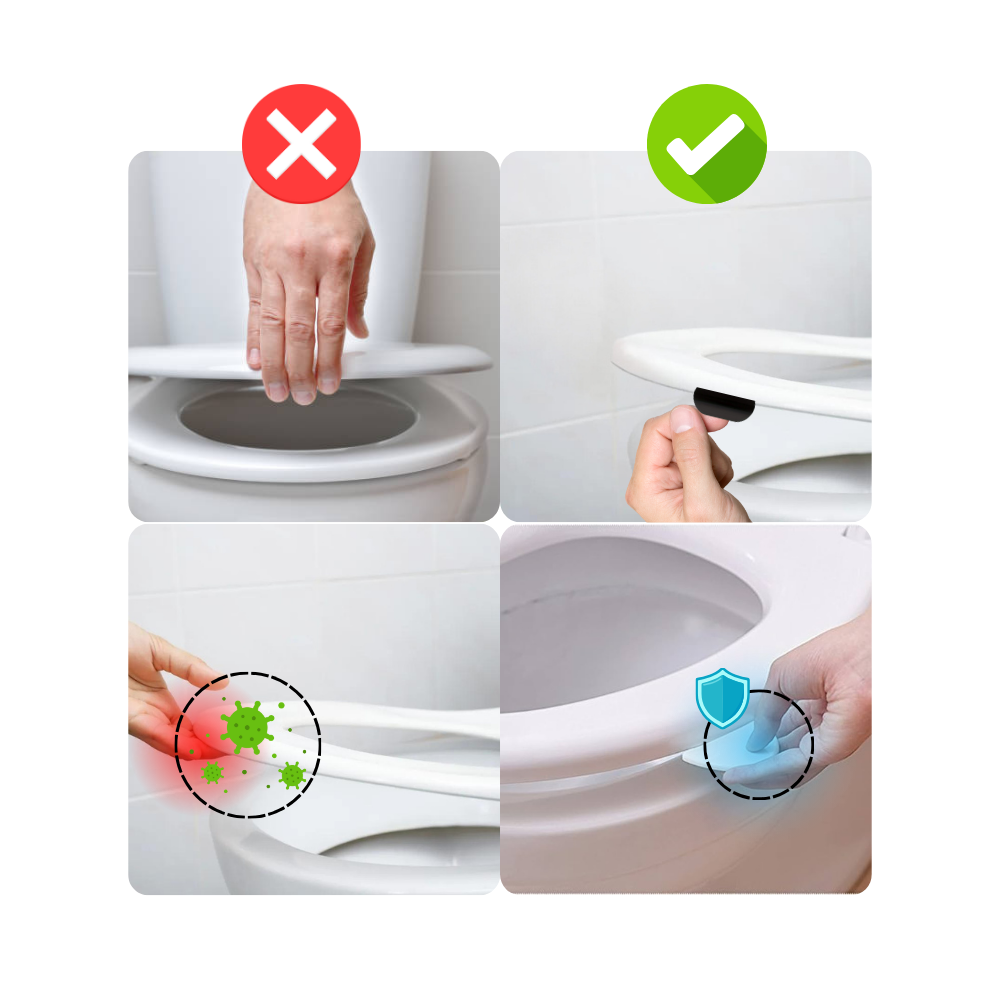 Håndfri Toalettseteløfter - Ozerty