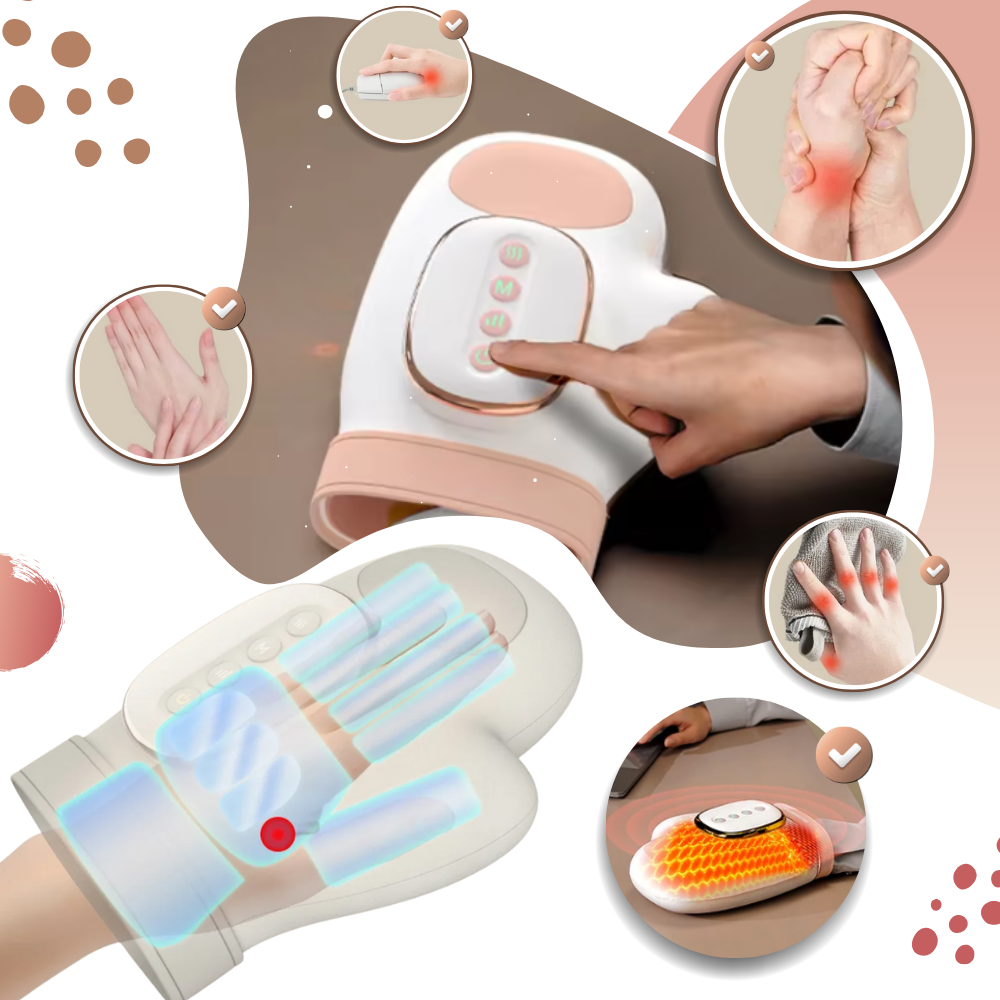 Massasjehanske med Varmekompresjon - Ozerty