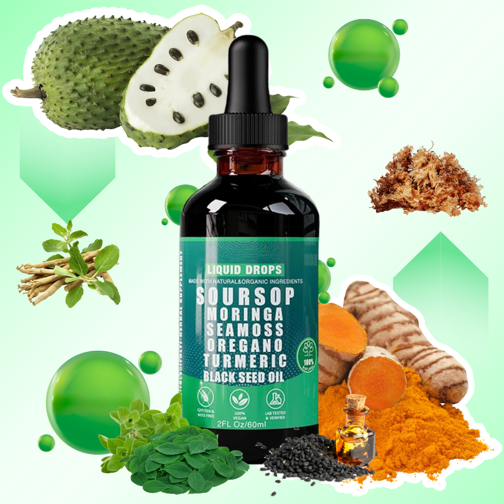 Herbal Vitality Soursop-Dråper - Ozerty