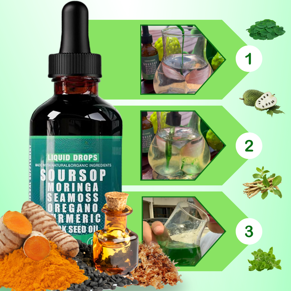 Herbal Vitality Soursop-Dråper - Ozerty