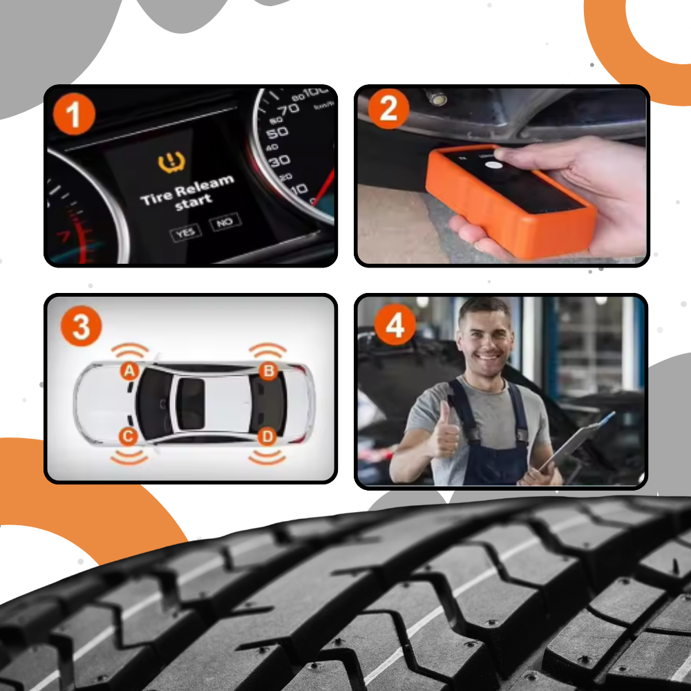 Høypresisjons TPMS-Omlæringsverktøy - Ozerty