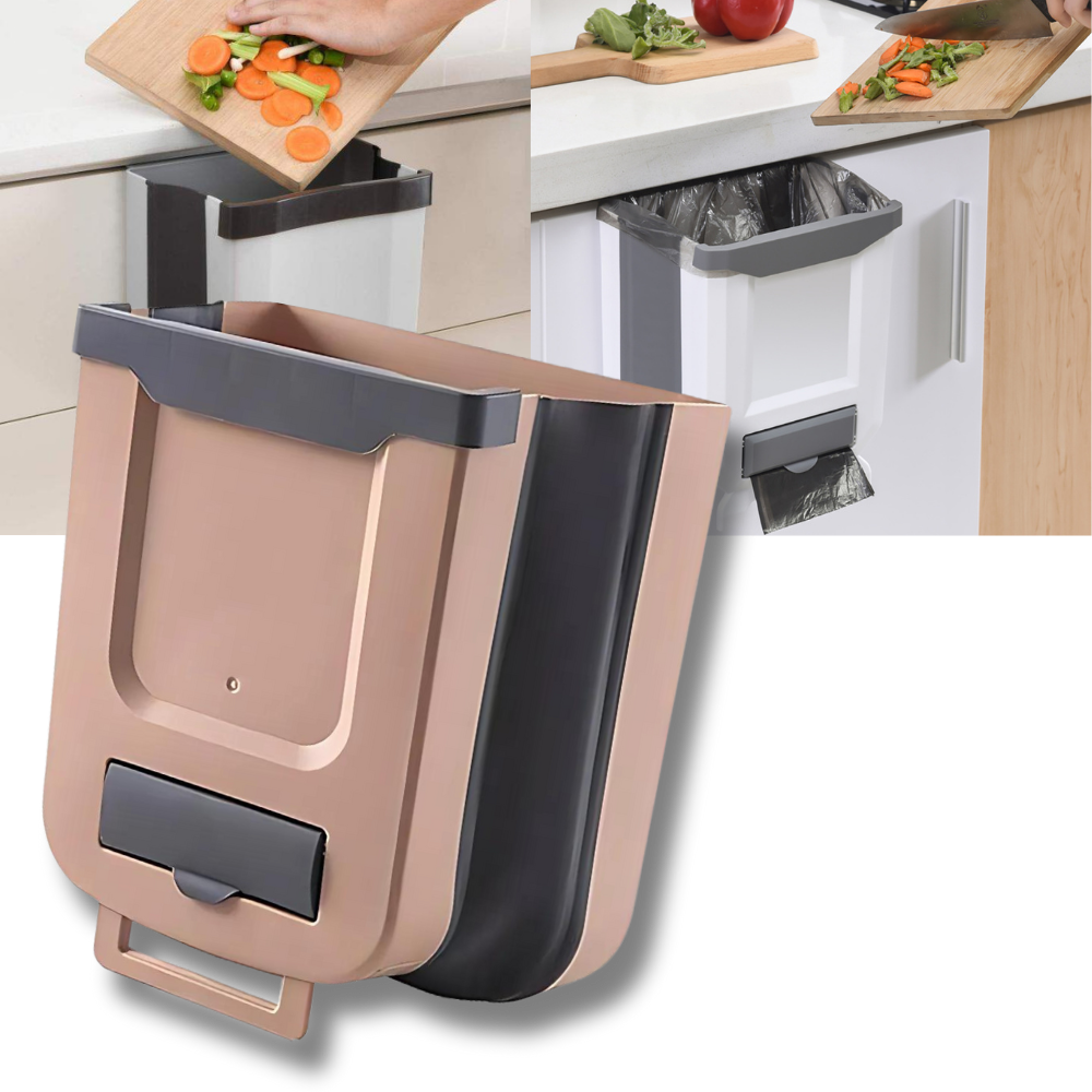 Sammenleggbar Søppelbøtte med Høy Kapasitet - Ozerty