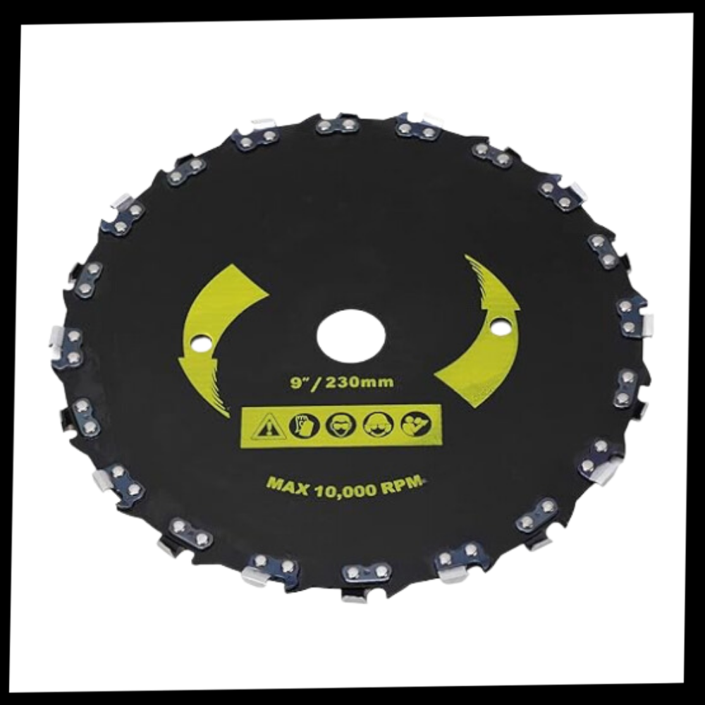 Trimmerhode i stål med høyt turtall
- Ozerty