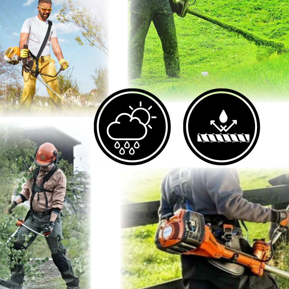 Trimmerhode i stål med høyt turtall
- Ozerty