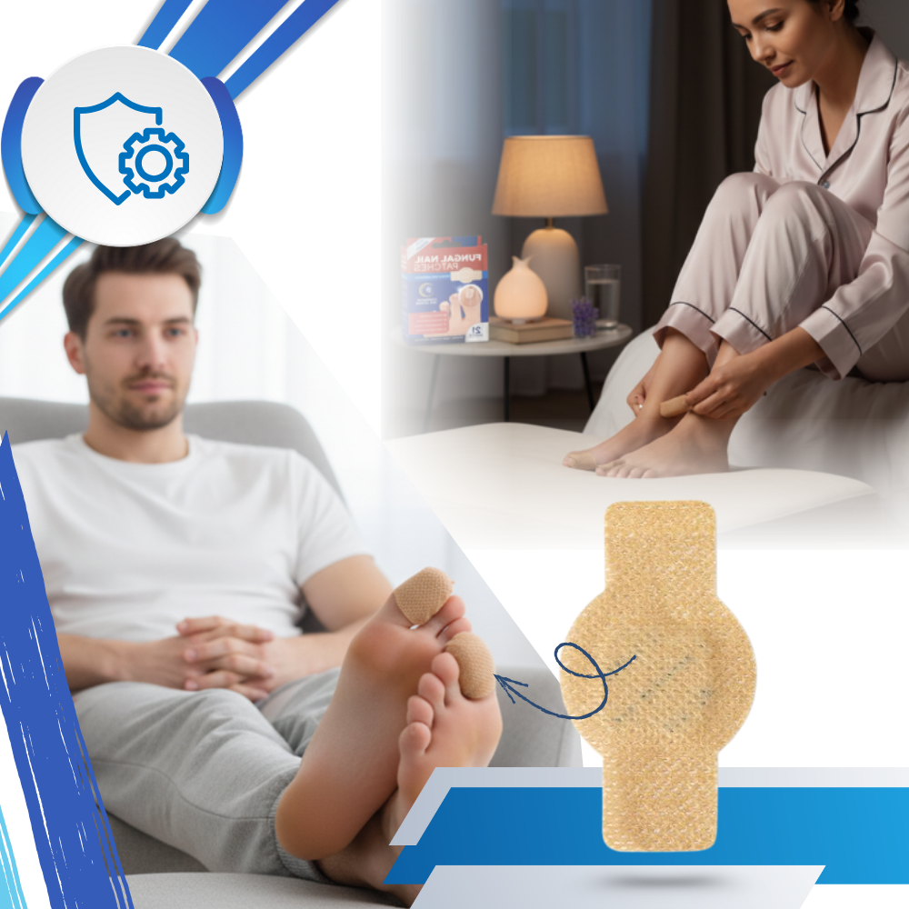 Hydrerende Hydrogel-Negleplaster - Ozerty