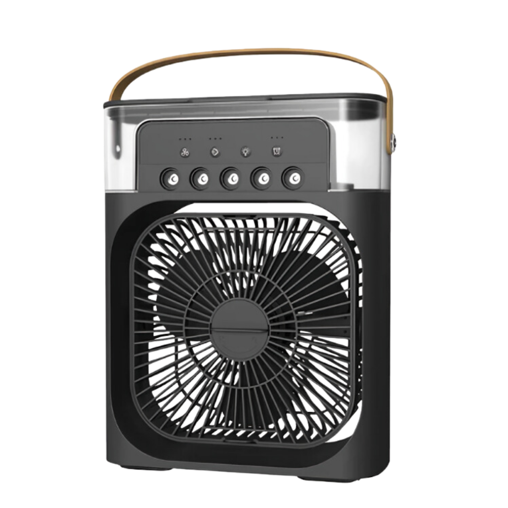 Hydrocooling lite bærbart klimaanlegg -Svart - Ozerty