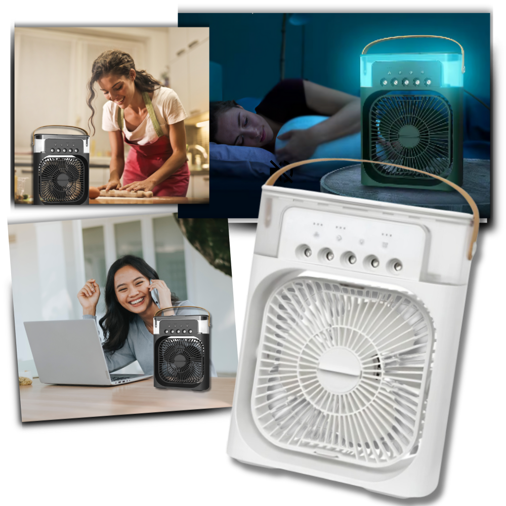 Hydrocooling lite bærbart klimaanlegg - Ozerty