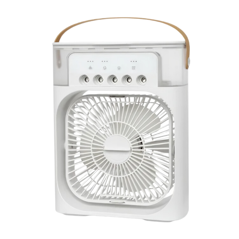 Hydrocooling lite bærbart klimaanlegg -Hvit - Ozerty