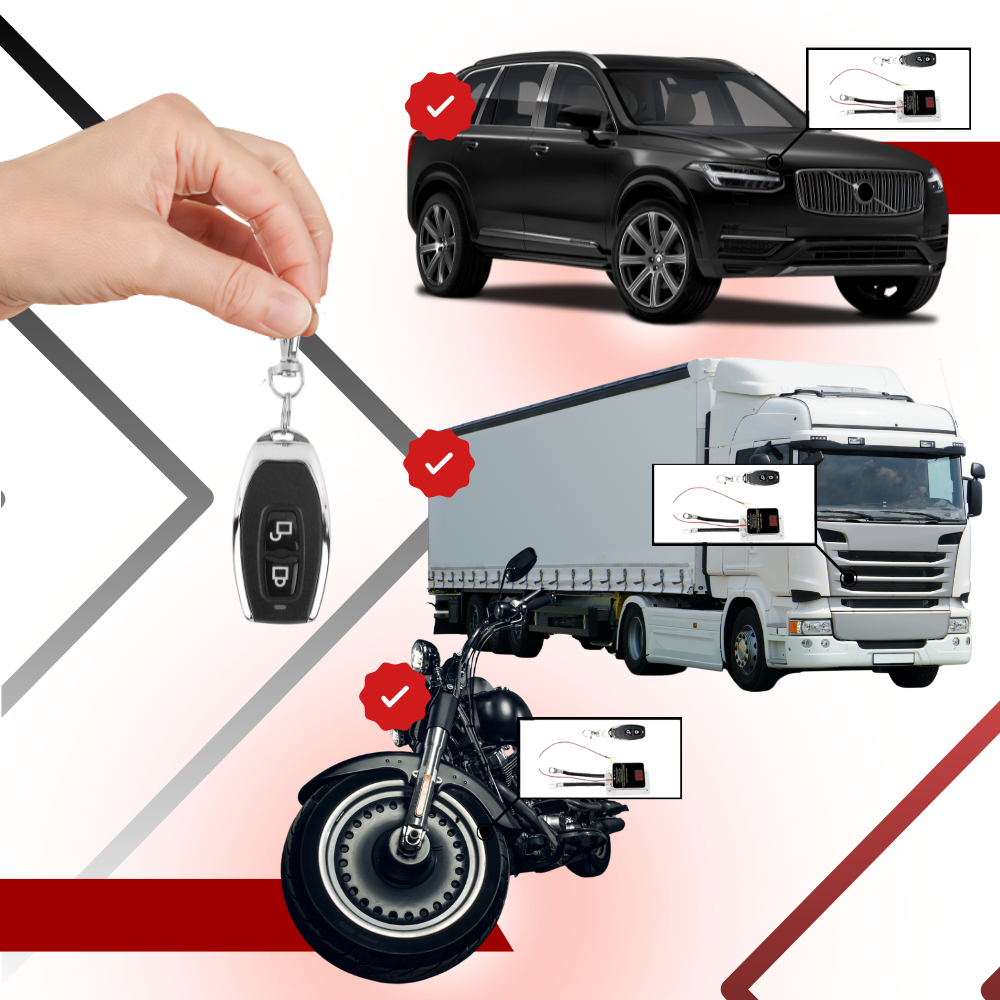 IgnitionSafe Avstengnings-Fjernkontroll - Ozerty