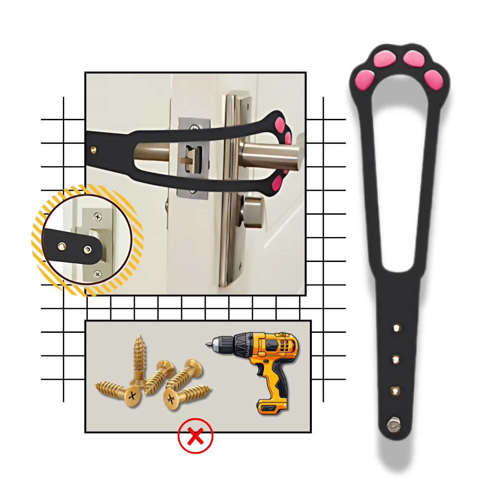 Innovativ Dørlås for Katter - Ozerty