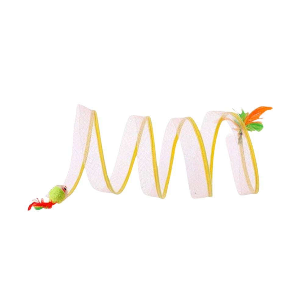 Interaktiv kompakt kattetunnel
-Gul mus - Ozerty