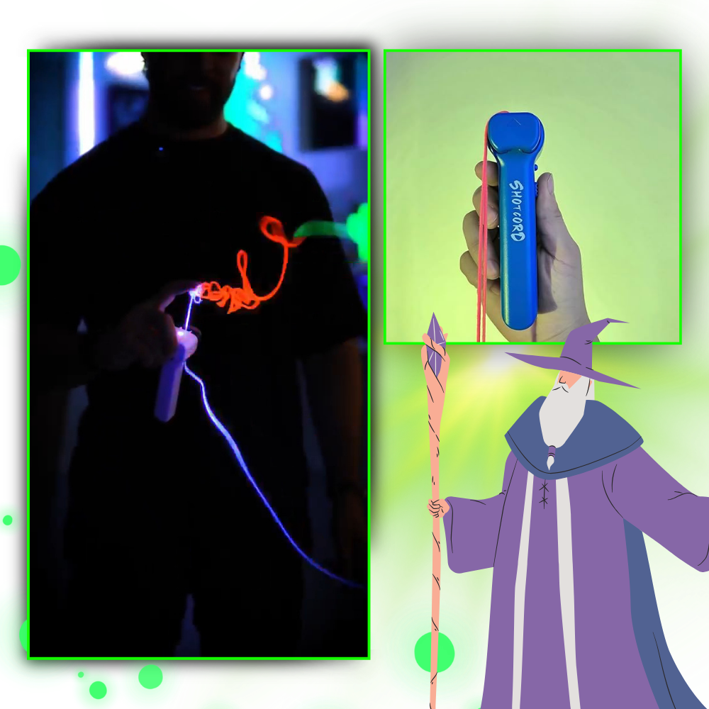 Interaktiv Lasso-Leke med Lys og Løkke
- Ozerty