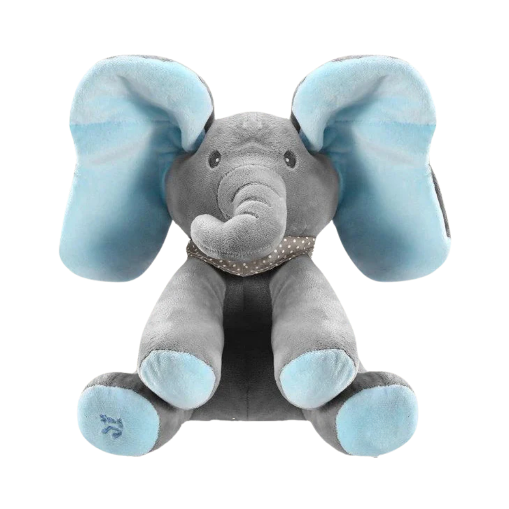 Interaktiv Peek a Boo Elefant
 -Blå ører - Ozerty