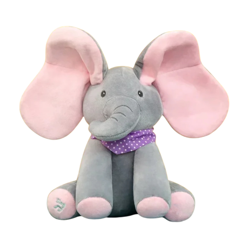 Interaktiv Peek a Boo Elefant
 -Rosa Ears - Ozerty