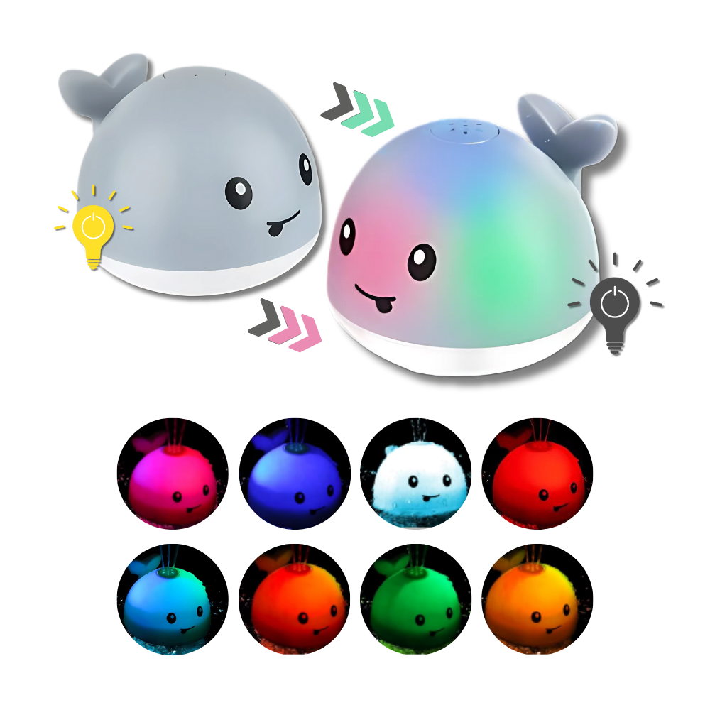 Interaktiv Hvalbadeleke Med Lys - Ozerty