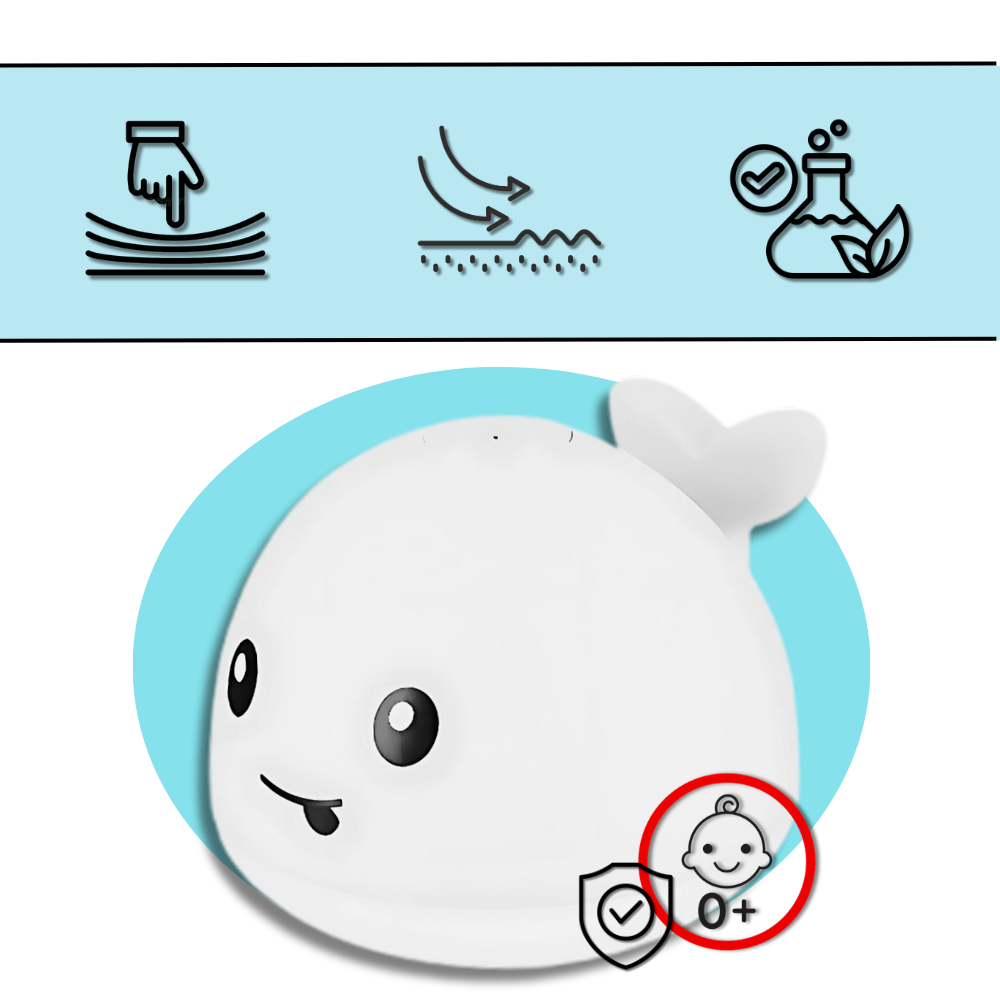 Interaktiv Hvalbadeleke Med Lys - Ozerty