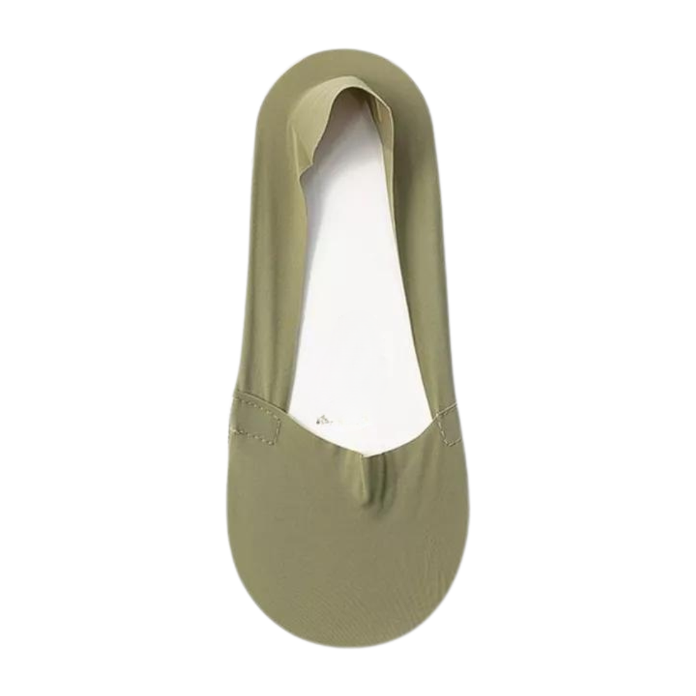 Usynlige Sklisikre Sokker -Mørkegrønn - Ozerty