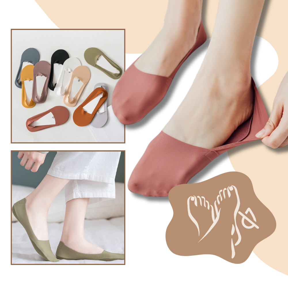 Usynlige Sklisikre Sokker - Ozerty