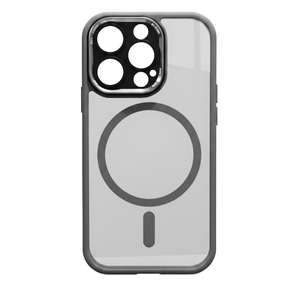 Iphone Magnetisk, Støtsikkert Deksel -Grå - Ozerty