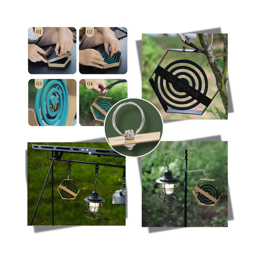 Myggspiralholder Av Jern - Ozerty