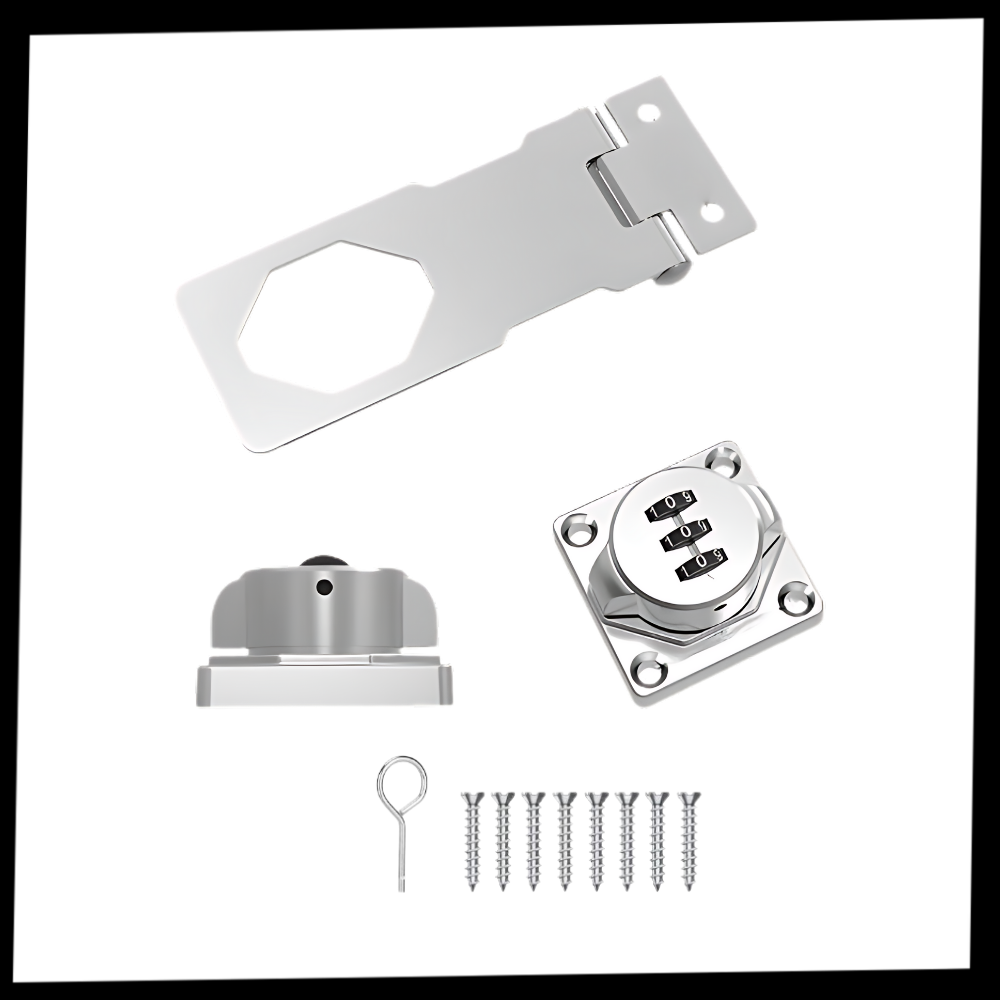 Nøkkelfri skaplås med hurtiginstallasjon - Ozerty