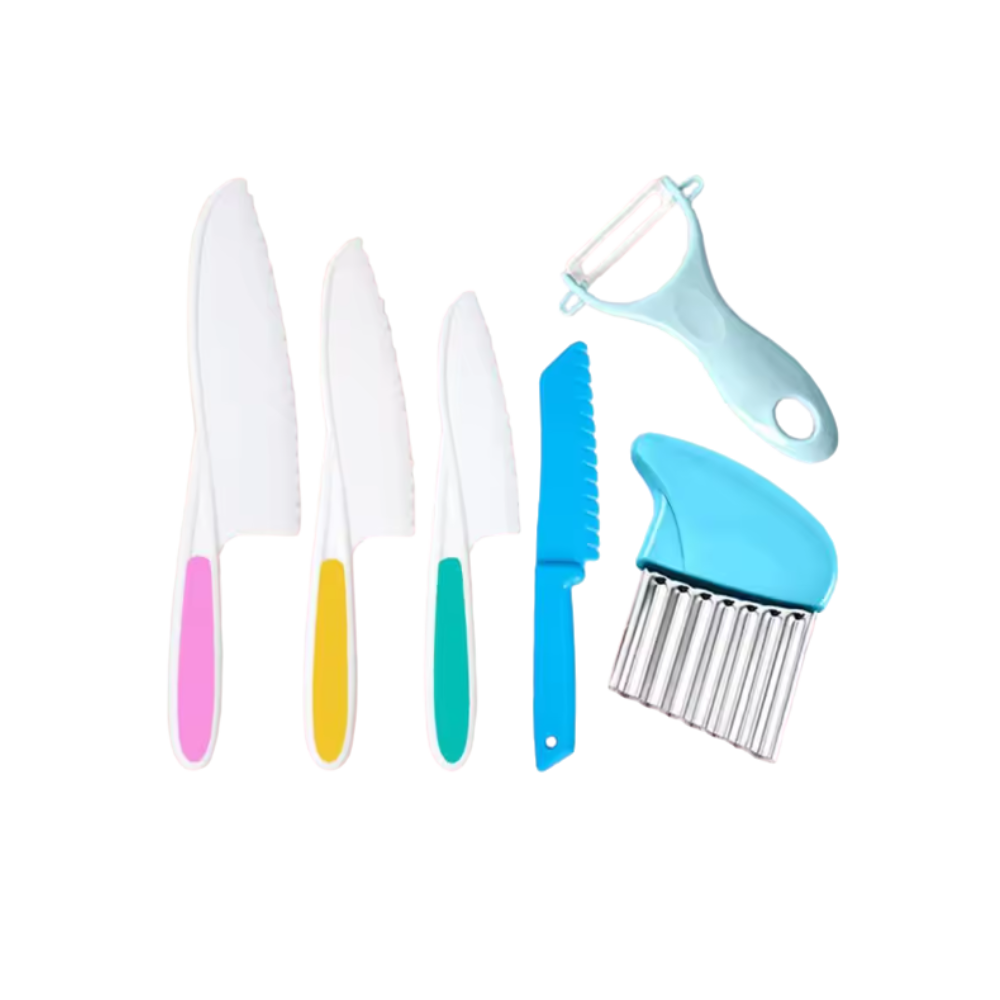 Barnevennlig Kjøkkenlekesett -Blå - Ozerty