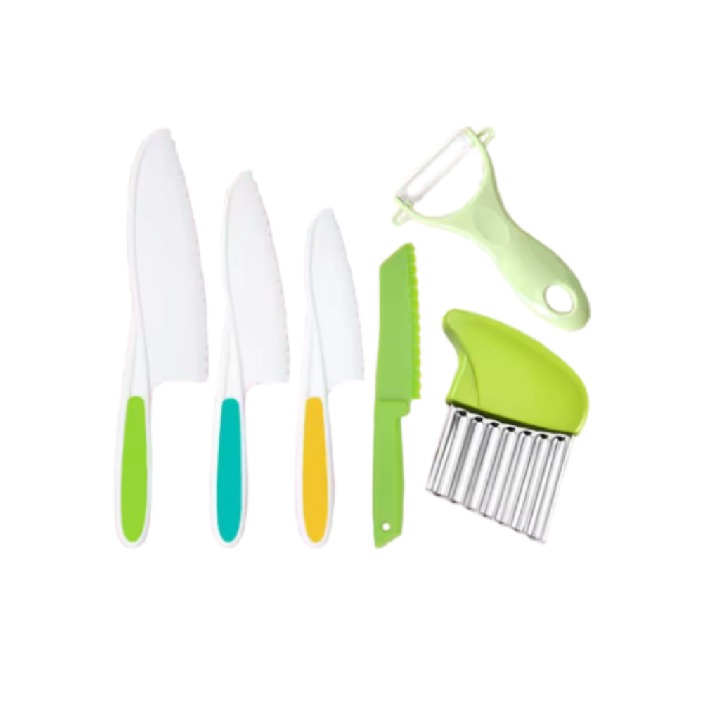 Barnevennlig Kjøkkenlekesett -Grønn - Ozerty