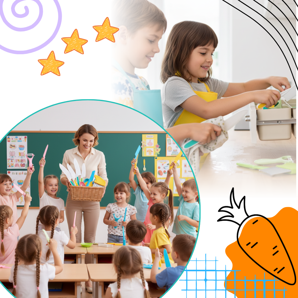 Barnevennlig Kjøkkenlekesett - Ozerty