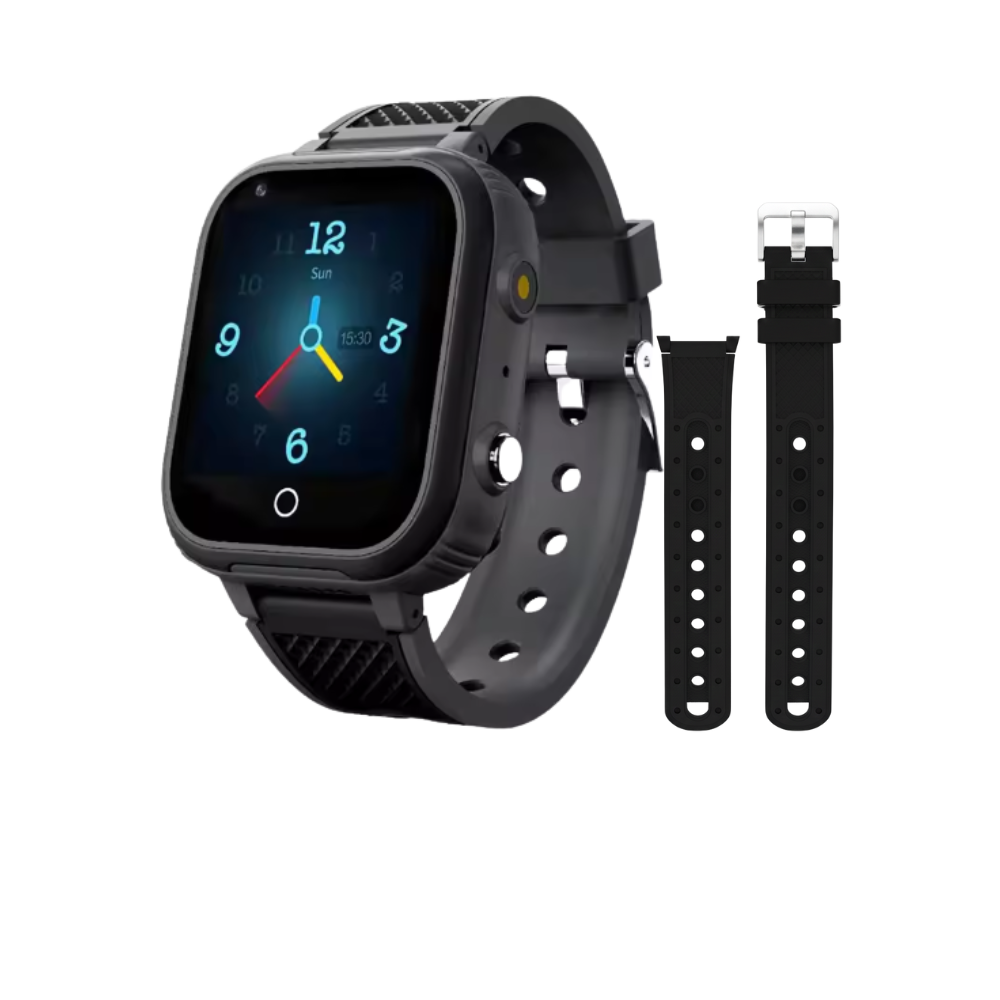 Smart Overvåkningsklokke For Barn -Sort - Ozerty