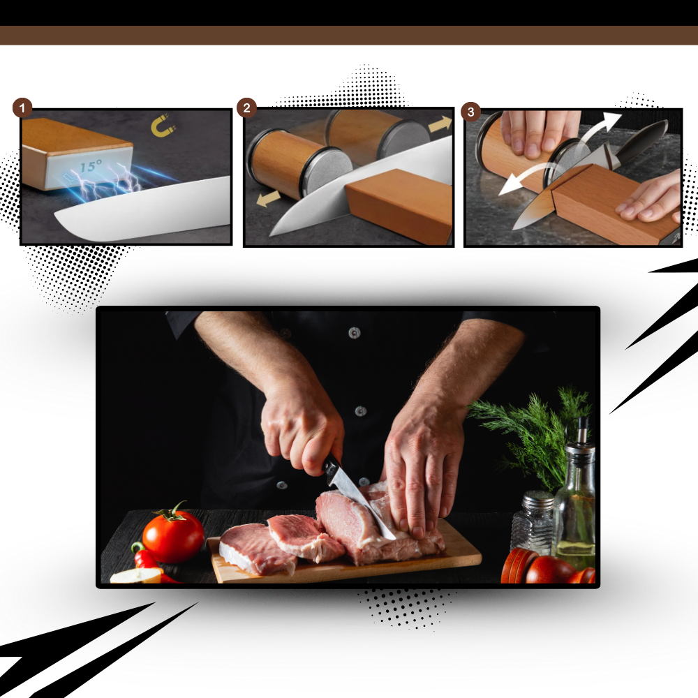 KnifeGlide Presisjonssliper - Ozerty