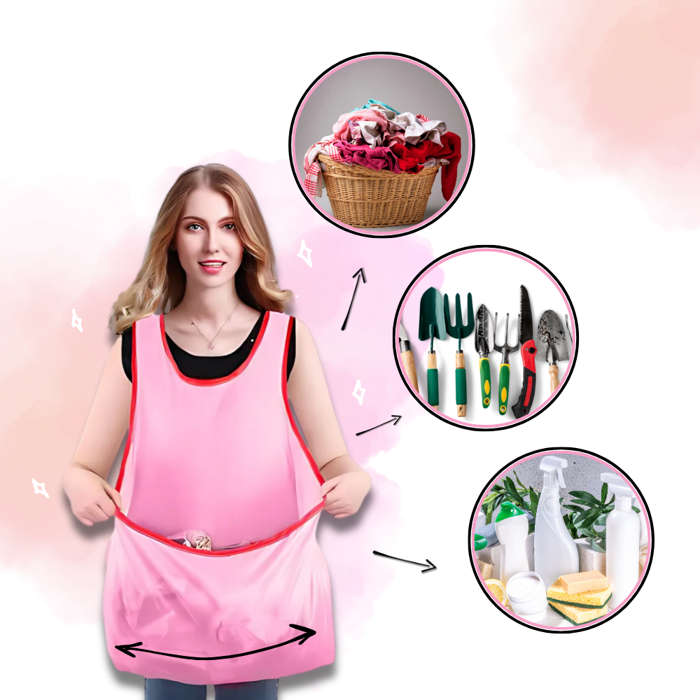 Vanntett Skittentøyforkle med Store Lommer - Ozerty